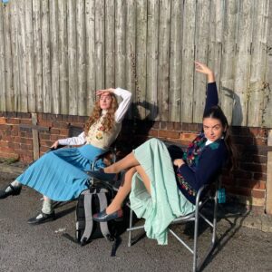 Amy James-Kelly Instagram - ...pation.
#EveryoneElseBurns all episodes available to stream on All4
@jax_media @channel4 @universalintlstudios