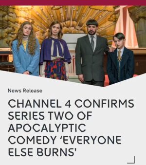 Amy James-Kelly Instagram - HARK - GOOD NEWS, BROTHERS AND SISTERS.
Season 2 is nigh, prepare thy souls.