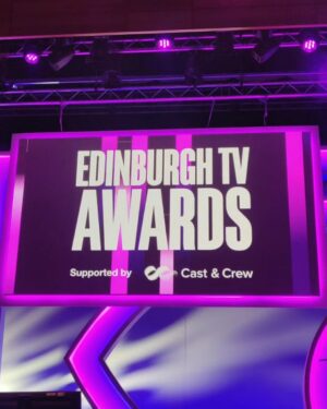 Amy James-Kelly Instagram - There may be no official evidence that we were there, but we were there...
•
Everyone Else Burns goes to Edinburgh! AND we can now finally announce that we will soon be filming SEASON 2!!! YOU PRAYED, WE HEARD.
•
Being nominated was a HUGE honour in itself and a wonderful surprise was ending up sharing a meal with @aliyahodoffin before dancing to a Paolo Nutini cover outside the lift and ultimately CRASHING. (Our energy crashed, not the lift).
•
Hair and makeup by the amazing @miacurrie.hair.makeup 
Suit from the equally amazing @shopdusty
