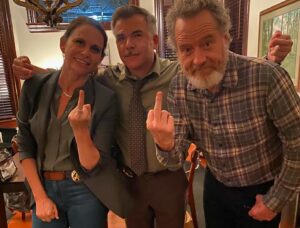 Amy Landecker Instagram - Such GREAT times in New Orleans playing Detective  Nancy Costello on Your Honor with Bryan Cranston leading just an insane cast of people. It’s a tense and wild ride. If you missed it, you can now see Season 1&2 on @netflix 
@yourhonorofficial