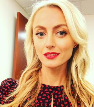 Amy Rutberg Instagram - Shiny and red like a juicy apple... in a windowless office. #saturdayvibes #spring #nyc #setlife