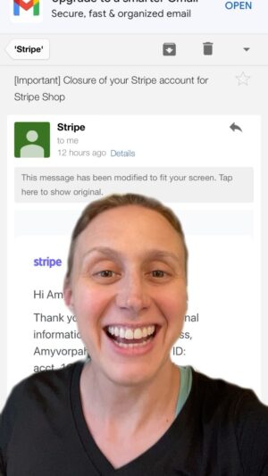 Amy Vorpahl Instagram - Just trying to do a nice thing and be of service here 🤷🏼‍♀️ The corporations don’t love it. 

If you want to support what we are up to, for free, and also join a cool community and get some education and permission to be authentically seggsual… register at link in bio @vorpahlsword 

#BHOM