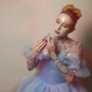 Amy Vorpahl Instagram - New porcelain doll pics up in the patreon shop! A basic and delux package! Links in bio @vorpahlsword 

All hair, makeup, lighting, photography, editing by @ciciandersen , the true genius behind the shoot!