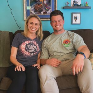 Amy Vorpahl Instagram - It is my distinct pleasure to be the first guest of @johnnystantoniv ‘s new podcast, Athletics Check, that launched yesterday! Listen wherever you fine podcasts are! Or link in bio: @vorpahlsword!
Ft. surprises from @teepyourface & @el_mrgrey that made me cry! 💕