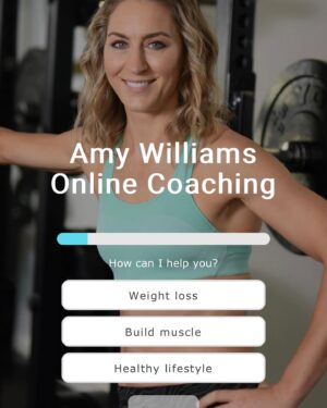 Amy Williams Instagram - 💥BIG REVEAL!💥
What if I offered to be your personal trainer?! I’m super chuffed to introduce you to my brand-new online coaching service. 

Some of you guessed it, I am launching 1-2-1 coaching online and I’m so excited to finally make it available to you all! Whoop 💪🏻.

Do you want to take your fitness and wellness to the next level? My new coaching service is here to help, especially for those with jam-packed schedules.
 
My passion lies in helping you unleash your potential through effective workouts, mindful health choices, and ongoing support. I know what it’s like first hand to juggle children, work, and life admin whilst trying to find time for you!!
 I decided to go Online with my Coaching and Personal Training so I can help so many more of you reach your goals. Train with me 3-5 times every single week - with workouts written especially for you. Soon, fitting exercise into your hectic routine will be so easy you’ll wonder how you never found the time before.

You’ll get :
⚡️Tailored Workouts to fit to your life
⚡️Personalised Meal Plans
⚡️Help creating Healthy Habits
⚡️Continuous Support from Me
⚡️Weekly Check in’s Tracking your progress 
⚡️Knowledge & Workout Tips 
 ….. All for less than the price of a few take away’s a month.  Sounds pretty amazing, hey!? 
The link is in my Instagram bio for you to take a look 👀, if your interested then fill out the form and I’ll be in touch and very soon I can help you achieve your fitness, wellness and health goals 👊🏻.

#onlinecoaching #onlinepersonaltrainer #1:1training #personalcoaching #letmetrainyou#personaltrainer #excitingtimes #nutrition #wellness #onlinetraining