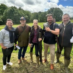 Amy Williams Instagram - 🎉 A fantastic day out shooting at our @mike_tindall12 Charity Simulated Game Clay Shoot at @bangrove_farm_shooting which raised significant funds for our servicemen and women transitioning into civilian life! 💙 

A massive thank you to our patron Mike Tindall for his unwavering support. Special mentions and thanks to our course kit sponsors, Howard Tenens Logistics and our incredible ambassadors @amyjoywilliams, @nickknowles, Ryan Lamb and @kevinyates. 

We had a fantastic Awards presentation and meal at @clavellandhind, hosted by Pete Cassidy .

Great shooting, but even better, money raised for our veterans. Your support makes a huge difference💙 Thank you! 

@310karen @milesgreenslade @simonbailey144 

📸 @nigelmiller767 

#CharityEvent #VeteransSupport #CommunitySp irit