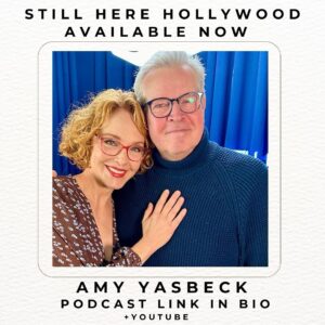 Amy Yasbeck Instagram - Amy dishes on her roles in Pretty Woman, The Mask, her movies with Mel Brooks, and Wings. She also touches our hearts with stories about her late husband, comic acting icon John Ritter. @yasbeckamy @stevekmetko @stillherehwood