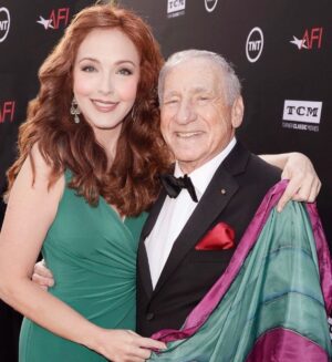 Amy Yasbeck Instagram - Happy Birthday, Boss!!!!!
#melbrooks #robinhoodmenintights #draculadeadandlovingit #whosebirthdayisit
