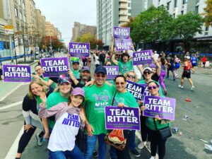 Amy Yasbeck Instagram - #Teamritter #aortaed #johnritter #Nycmarathon2022 #johnritterfoundation