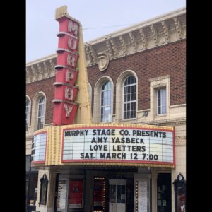 Amy Yasbeck Instagram - Thank you Murphy Theater.  My Uncle Charlie would be proud.