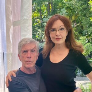 Amy Yasbeck Instagram - Had lunch with America’s Sweetheart Mr. Tom Bergeron. Love this guy with all my heart. #tombergeron @sunsetmarquis
