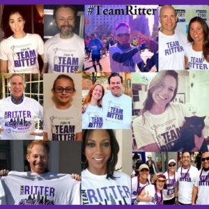 Amy Yasbeck Instagram - #TeamRitter A look back at our Dear #AortaSupportas #AortaSupporta
#johnritter #johnritterfoundation #nycmarathon2022