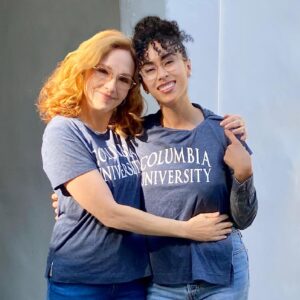 Amy Yasbeck Instagram - Get Ready @columbia you’re about to get a real one. 💜💜💜

#columbiauniversity #newyork #newyorkcity #nurse @sunsetmarquis @yuriana_luna