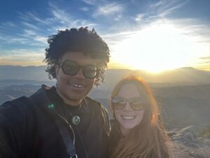 Amythyst Kiah Instagram - The desert looks good on us 😎 . Thank you @orvillepeck for being the sweetest and for a great weekend. 🤠