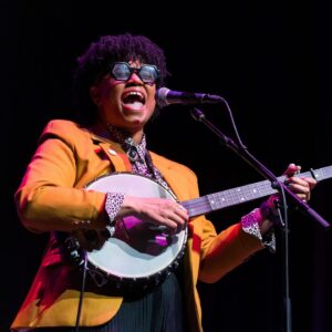 Amythyst Kiah Instagram - Just Announced! I’ll be supporting @ironandwinetour on a bunch of dates this Summer. Can’t wait to see ya’ll out there. ✌🏾

📸: @steel.string.photo