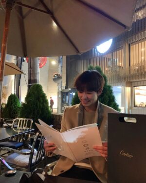 An Woo-yeon Instagram - #신사와아가씨 #박대범
