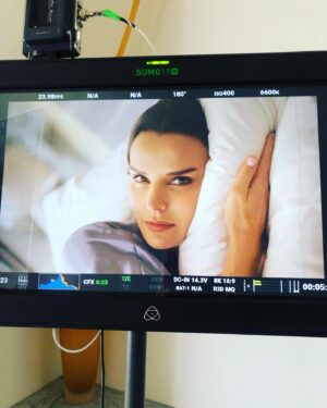 Ana Alexander Instagram - It was soooo fun to working @therealbighornproperties with the great group of lovely, kind , talented team of people and wearing some breathtaking jewels .. all put together by power lady @kirbir3  and  kickass rallystudio ! See ya’ll needy time 💗💗
.
.
.
.
.
.
.
.
.
#onset #filming #bedroom #naturalhair #natiralmakeup #peaceful #filming ##anaalexander