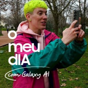 Ana Correia Instagram - Passar o dia a pensar que perdeste a oportunidade da foto perfeita? Nada disso. A IA do novo #GalaxyS24 vai ajudar-te. 
@peperan queremos ver esse Instagram perfeito 😏 #GalaxyAI

Filamdo #withGalalxy S24 Ultra