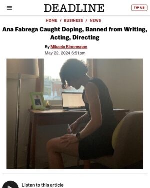 Ana Fabrega Instagram - Busted 😬