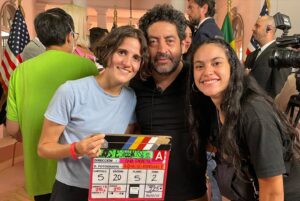 Ana Fabrega Instagram - We finally finished season 2 of Los Espookys after a two year COVID hiatus 🖤. Many hermosos recuerdos. Will share more soon. Talk to you later!