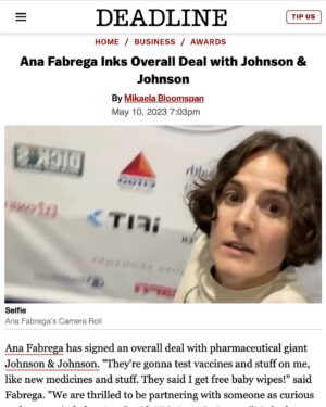 Ana Fabrega Instagram - So excited to share this! J&J, let’s show them how it’s done!!! 🤝💪