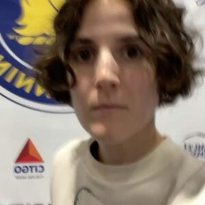Ana Fabrega Instagram - I ran the Boston marathon yesterday. 🤠 I had a short training cycle and some setbacks along the way, so I just wanted to finish…and I did. It was hard haha and it was cold and rainy but I had a blast. Shout out to @roguechris for helping me train for this and to Simone for being my guardian angel. Can’t wait to give it another shot.