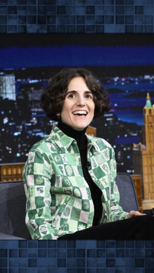 Ana Fabrega Instagram - Mike Check! @ana_fabrega shares a comedy idea she submitted to The Tonight Show back in the day. #FallonTonight