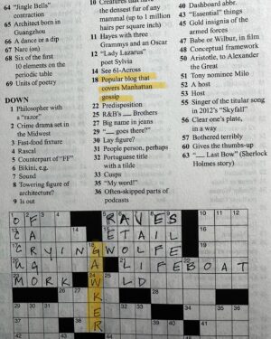 Ana Marie Cox Instagram - Old enough to remember (it's a collection of "just hard enough" NYT puzzles) 

PS I caught the misspelling of "Occam."