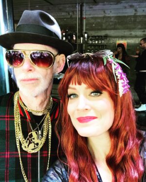 Ana Matronic Instagram - I always forget to take pictures - today I made it a priority at the AMAZING party courtesy of @missmore8 - and EVERY. SINGLE. PIC. Is terrible. Except this one with @mofoplzz 🌈 #happypride