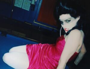 Ana Matronic Instagram - Since @bishiofficial tagged me on a post about Patrick Nagel, here’s a pic of me from when I hosted NAGEL NIGHT at T-shack @studsf …1997 I think? My finale number was The Chauffeur by @duranduran and I dressed as, naturally, the cover of Rio. I’m DJing @balconsalonnyc tomorrow from 4-8, come tell me your favorite Duran tune and I’ll play it for you!