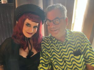 Ana Matronic Instagram - Yesterday judging the Miss Fire Island pageant with the legend Michael Musto! Thank you @icepalacefi see you at 4 for tea! Pic by @johnny.dynell • hat by @hood_london