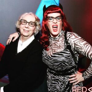 Ana Matronic Instagram - Just a few weeks ago, I was WRAPPED IN MINK. It was, I can confirm, warm and fuzzy. #filthiestpeoplealive