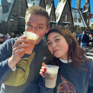 Ana Yi Puig Instagram - can confirm that being in love with your best friend rocks. I’m so lucky to be yours @jakebentleyyoung, happy one year of lovin’ 🍯🧩👩🏻‍🤝‍👨🏼✨🍓🌯