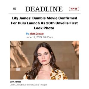 Ana Yi Puig Instagram - up next! over the moon to be a part of this badass story 🐝