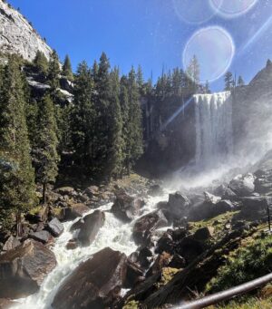 Ana Yi Puig Instagram - *taken before our El Cap free-solo (blindfolded)*