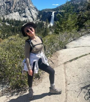 Ana Yi Puig Instagram - *taken before our El Cap free-solo (blindfolded)*