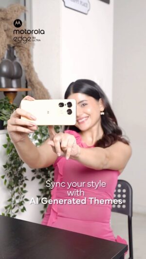 Anahita Bhooshan Instagram - 🎬 Lights, Camera, Effortless Intelligence! 🎬
Being glamorous is a big part of my job and you can bet that I never take a day off! This is especially true since I got the #MotorolaEdge50Ultra! From syncing my outfits with the Generative motoAI Style Sync feature to capturing life in Pantone-validated true colours, every detail is effortlessly intelligent, all while adding a touch of glamour to my daily lifestyle!
Whether it’s sharing files just by copy paste from phone to PC with Motorola Smart Connect or enjoying a cinematic experience on the 3D Curved Display, this phone glamorously has it all! And let’s not forget the stunning vegan leather finish design in Peach Fuzz -Pantone color of the year 2024 – because staying stylish is always in fashion!
The Motorola Edge50 Ultra isn’t just a phone; it’s a lifestyle upgrade. Join me and experience a phone that complements your style with glamour. Check it out today!

This #EffortlesslyIntelligent Phone is launched in 12 512GB @ Rs 49,999* and will be available on Flipkart, motorola.in and leading retail stores starting 24th Jun with limited period special offers.

#MotoAI #LetsSmartConnectWithMoto  #Collab @motorolain