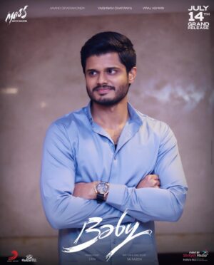 Anand Deverakonda Instagram - Thank you for the love. 

Thank you for thousands & thousands of positive messages. 

Thank you for the mad positive reactions in the theatres. 

Our team is incredibly grateful to the audience. 

We will see you in the theatres!!! 🤩🤗❤️

#babythemovie #babyonjuly14th