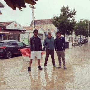 Anand Deverakonda Instagram - Walking with us. 
Standing by us. 
All the time ❤️

#fathersday #throwback