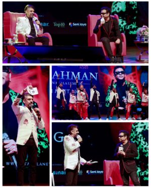 Anand Rajaram Instagram - FRAMES OF A.R.RAHMAN ❤️

@arrahman
@arrofficialupdates

Emcee @aanantha_rajaram
Disc spin @dj.dasss
Fan page @rahmaniacmalaysiaofficial @_razaliyusof_
@iamaliabubakar 
Alongside @rf.visual
Media partner @astroulagam @raaga.my @starplanetmy

#ranelaclicks #arrahmanliveinkl #arrahman #arr #mozartofmadras #rahmanicmalaysia #rahmanic #astroulagam #thrraaga #starplanet