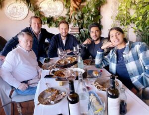Ananta Jalil Instagram - With Spanish  buyers