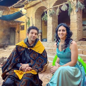 Anas El Baz Instagram - المسلسل التاريخي الوعد 
مع المتألقة 
@meryemzaimiofficiel