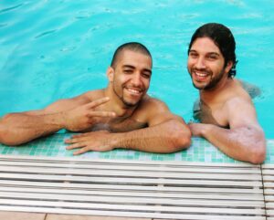 Anas El Baz Instagram - @mirroche Hope 🇺🇸 is treating you well ! I miss our times bro! Happy new year Homie!! Sending you and @trish_mirat lots of positive vibes from 🇲🇦 Stay safe! #brothersforlife #doubleaz