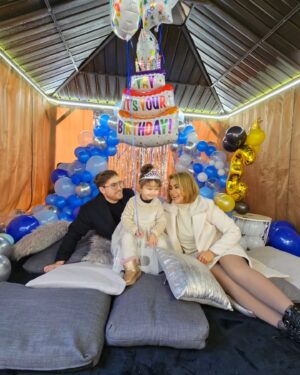 Anastasia Novie Instagram - You're not just a great husband but also an amazing father, Happy Father's Day! You're the man of my dreams and the father of our lil angel ..@aurora13012021
 Happy Father's Day my love! You're the greatest gift to our family..
Happy Father's Day to my wonderful husband 🩷

#happyfathersday 
#fathersday
#19marzo
#march
#2024
#italy
#myfamily
#godisgood
#blessed