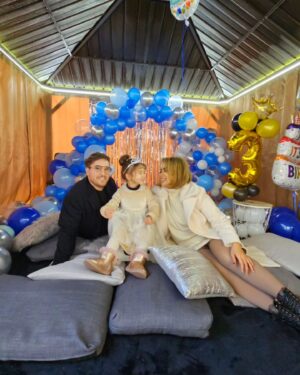 Anastasia Novie Instagram - You're not just a great husband but also an amazing father, Happy Father's Day! You're the man of my dreams and the father of our lil angel ..@aurora13012021
 Happy Father's Day my love! You're the greatest gift to our family..
Happy Father's Day to my wonderful husband 🩷

#happyfathersday 
#fathersday
#19marzo
#march
#2024
#italy
#myfamily
#godisgood
#blessed