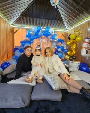 Anastasia Novie Instagram - You're not just a great husband but also an amazing father, Happy Father's Day! You're the man of my dreams and the father of our lil angel ..@aurora13012021
 Happy Father's Day my love! You're the greatest gift to our family..
Happy Father's Day to my wonderful husband 🩷

#happyfathersday 
#fathersday
#19marzo
#march
#2024
#italy
#myfamily
#godisgood
#blessed