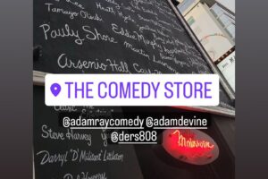 Anders Holm Instagram - INCREDIBLE NIGHT at @thecomedystore😎

Shoutout to my dudes @adamdevine @ders808 @jeremiahstandup & @cannoncomedy for crushing. The crowd was electric & the show was the perfect amount of bonkers. Having fun. Full show COMING SOON to YT🍿

NEXT DR. PHIL LIVE 11/21.

📸 by the great @atibaphoto 

#standupcomedy #thecomedystore #adamdevine #andersholm #jeremiahwatkins #adamray #drphil #hollywood #garycannon