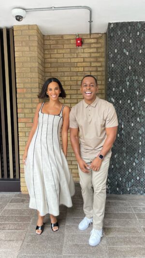 Andi Peters Instagram - Two weeks working with @rochellehumes @thismorning was hilarious. Awesome team and crew; great guests and a lot of laughs. Thanks for the kind messages.