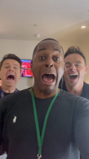 Andi Peters Instagram - It’s back! @itvtakeaway for one last series!
So good to be part of this awesome show.  #SaturdayNightTakeaway