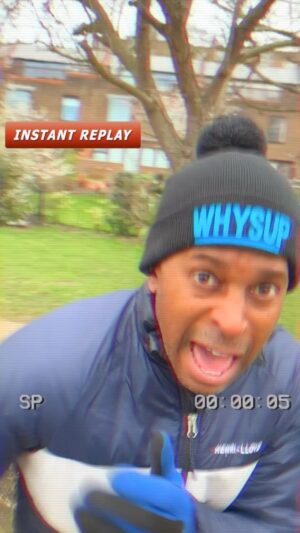 Andi Peters Instagram - Creeping up on people and scaring them is NOT funny...or maybe it is? 😂😝🤣